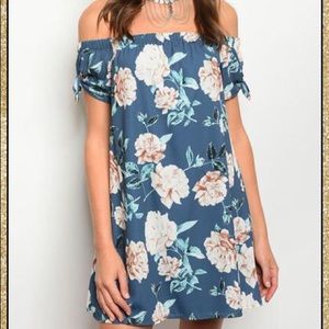 ‘Delilah’ Indigo Dress